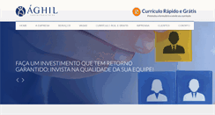 Desktop Screenshot of aghil.com.br